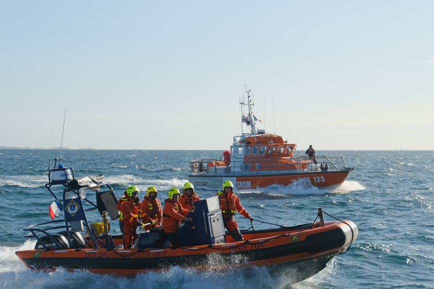 Lifeboat crew exchange program à Belle-Île-en-Mer 